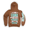 Luckless Outfitters Load More Hoodie | Rustic Brown Cotton T-Shirts, Sweatshirt | PureTeeCo.com