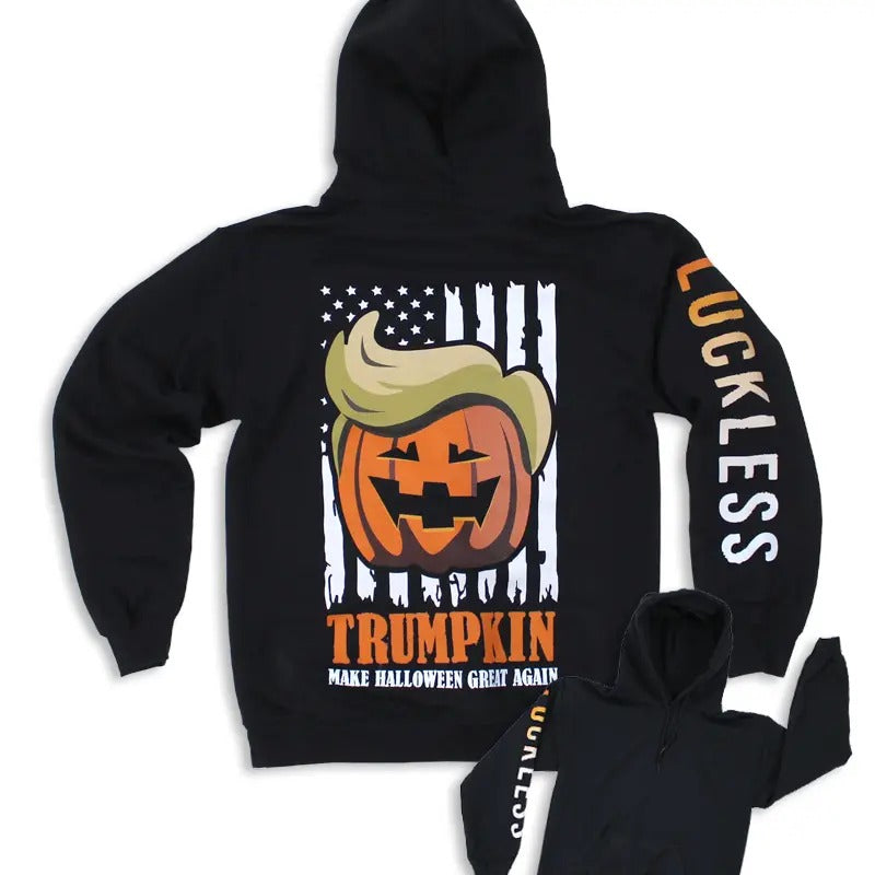 Luckless Outfitters Trumpkin Hoodie T-Shirts, Sweatshirt | PureTeeCo.com