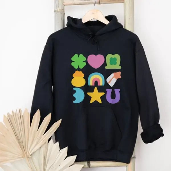Lucky Charms Sweatshirt, St Patricks Day Gift Tshirt, Lucky Sweater, Women's Shamrock T Shirt, St Pattys Day T-shirt,...