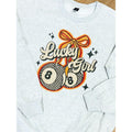 Lucky Girl Graphic Top T-Shirts, Hoodie, Sweatshirt | PureTeeCo.com