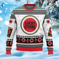 Lucky Strike Cigarette Ugly Christmas Sweater