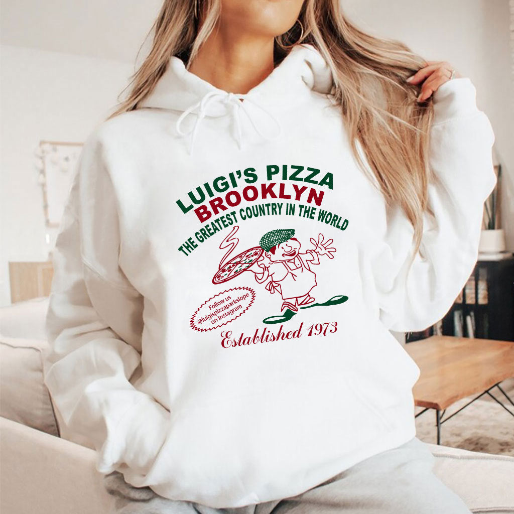 Luigi’s Pizza Brooklyn The Greatest Country In The World T Shirt