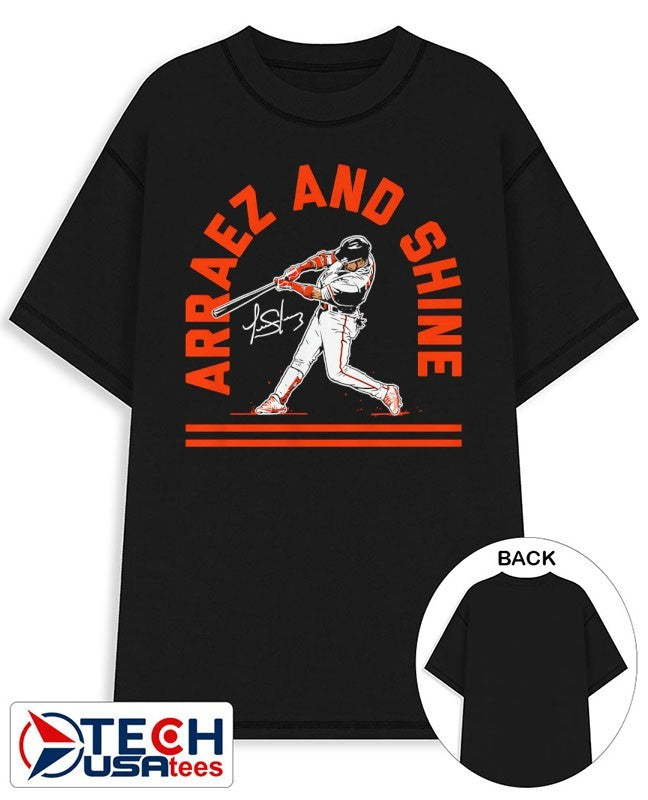 Luis Arraez San Francisco Giants Arraez and Shine signature shirt