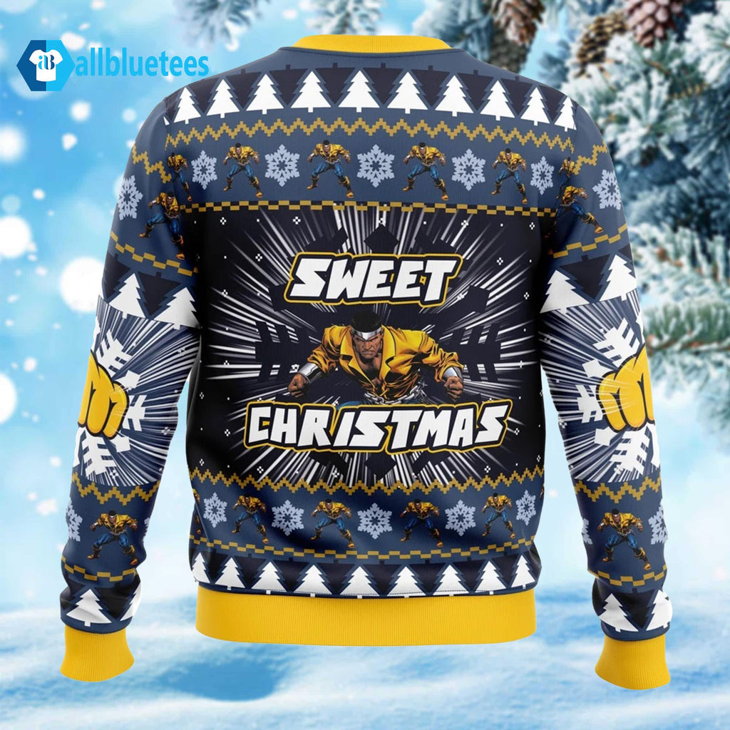 Luke Cage Sweet Christmas Ugly Sweater
