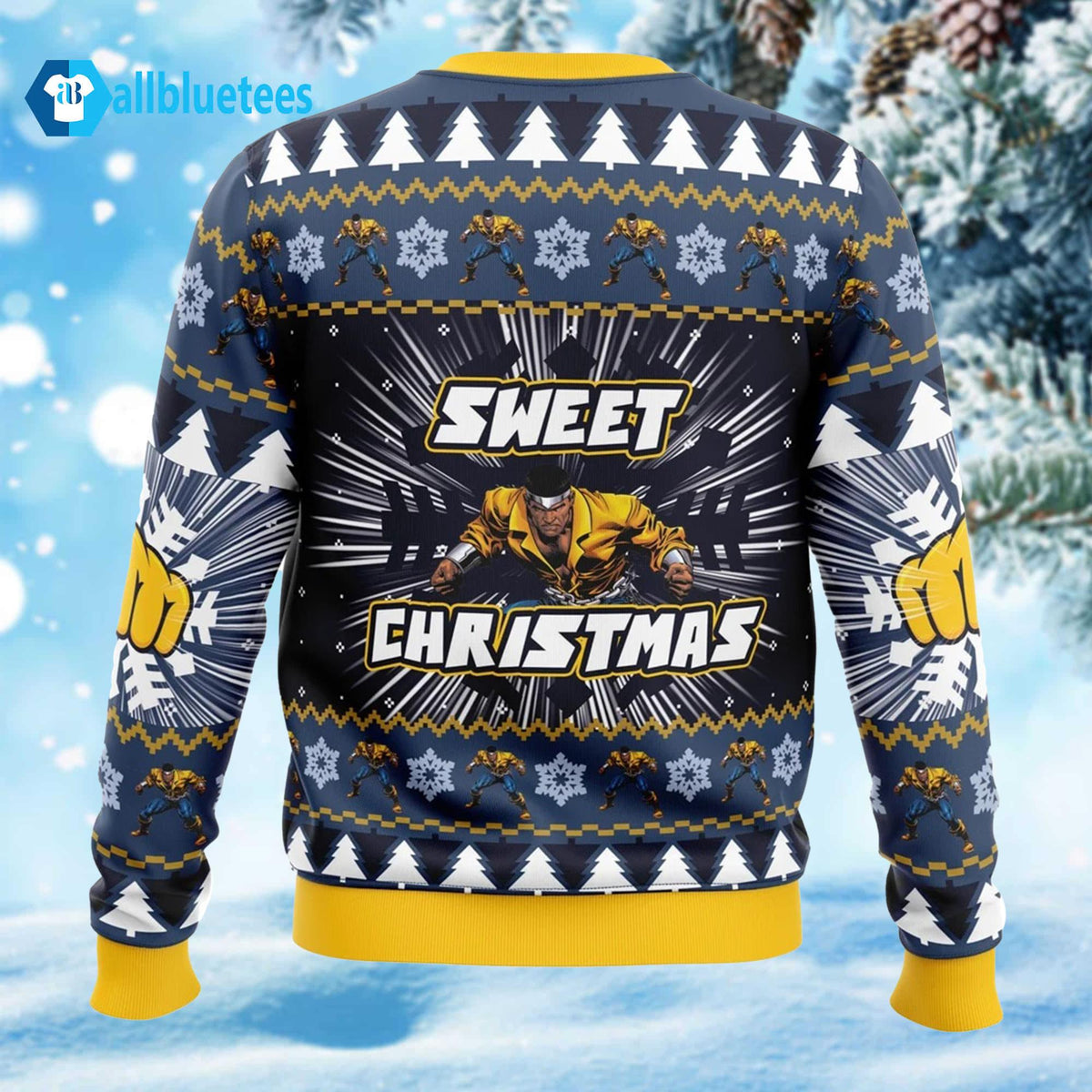 Luke Cage Sweet Christmas Ugly Sweater