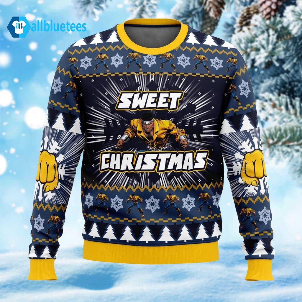 Luke Cage Sweet Christmas Ugly Sweater