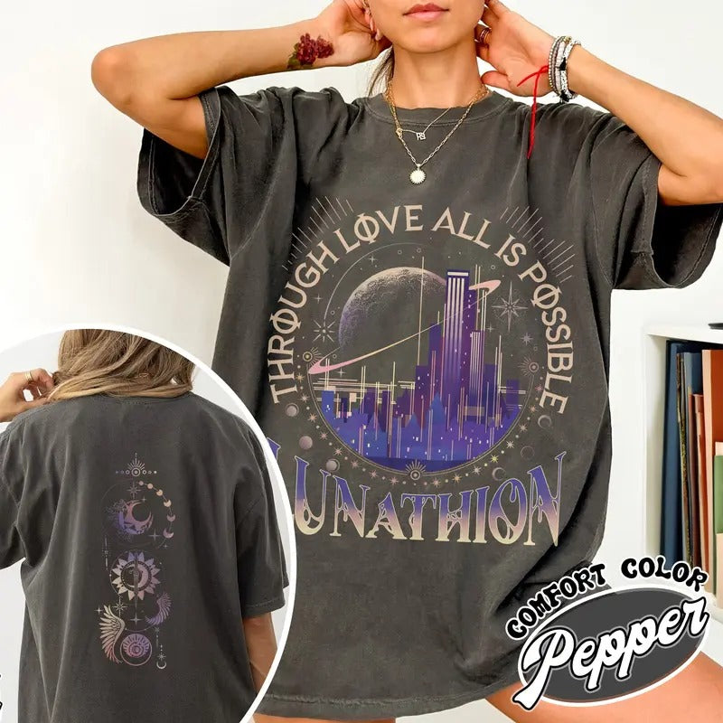 Lunathion Crescent City Shirt, Lunathion Crescent City, Lunathion Shirt, Light It Up T Shirt, Crescent City Merch, Book...