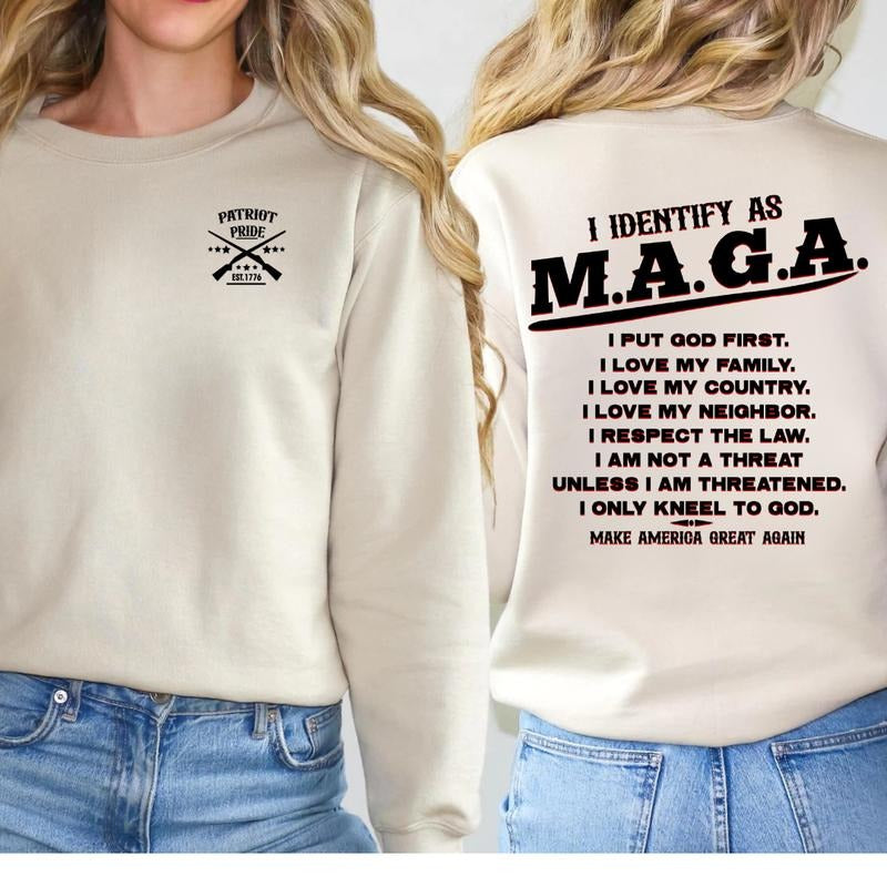M.A.G.A Patriot Shirt Sweatshirt Hoodie