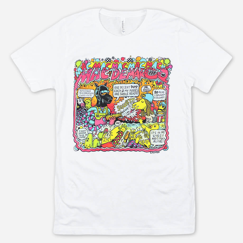Montero Ponies White T-Shirt Hoodie, Sweatshirt | PureTeeCo.com (Image 1)