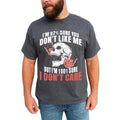 MAPTEES 100% Sure I Don't Care Graphic Tee, Funny 97% Sure You Don't Like Me T-shirt For Men, Adult Humor Rock Skull...