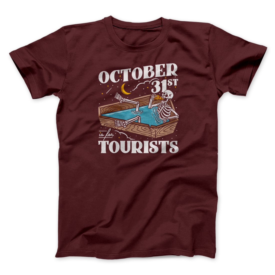 October 31st Is For Tourists Men/Unisex T-Shirt Hoodie, Sweatshirt | PureTeeCo.com (Image 4)