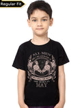 All Men Are Created Equally But Only The Best Are Born In May Kids Black T-Shirt Hoodie, Sweatshirt | PureTeeCo.com