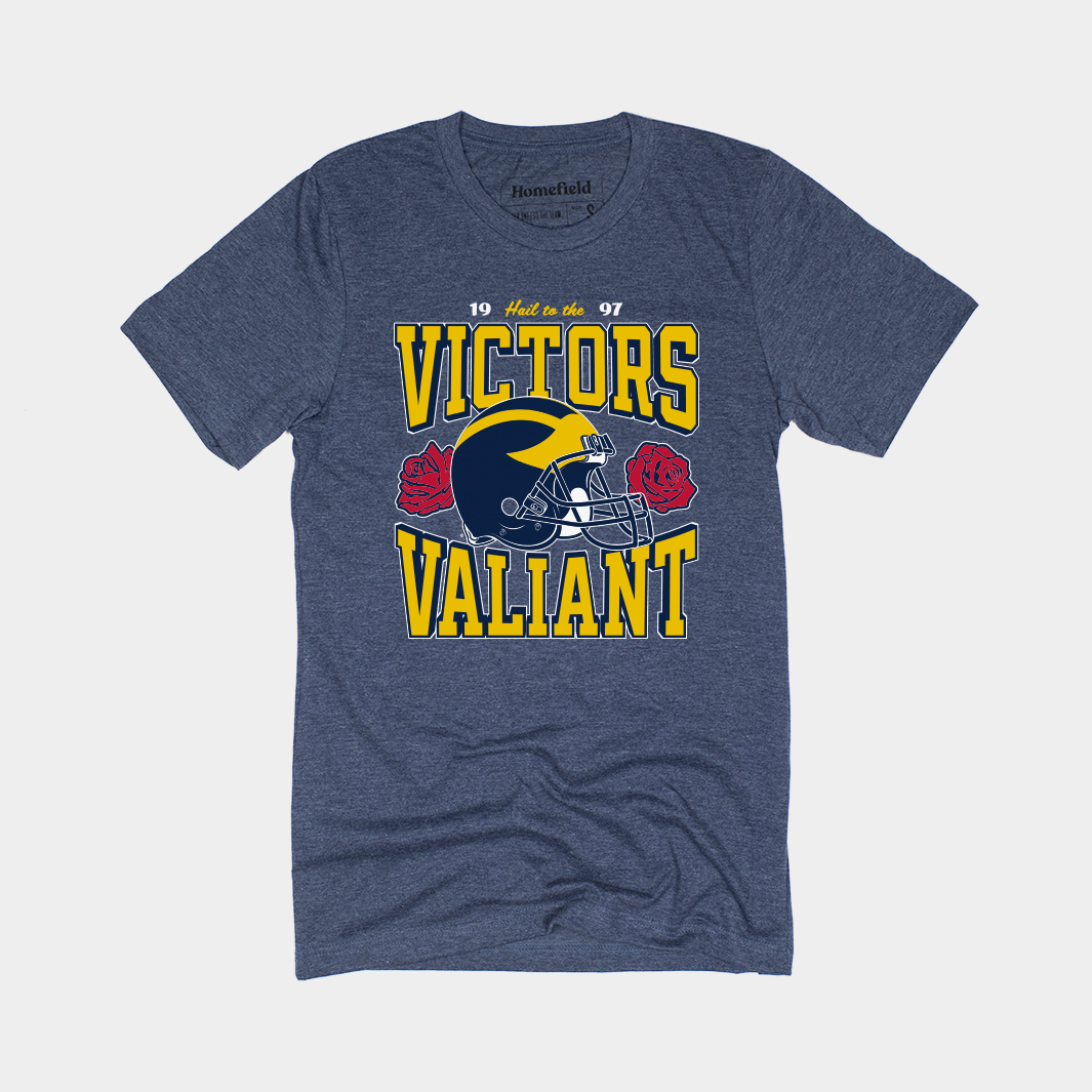 Retro Michigan 1997 National Champions Tee Hoodie, Sweatshirt | PureTeeCo.com
