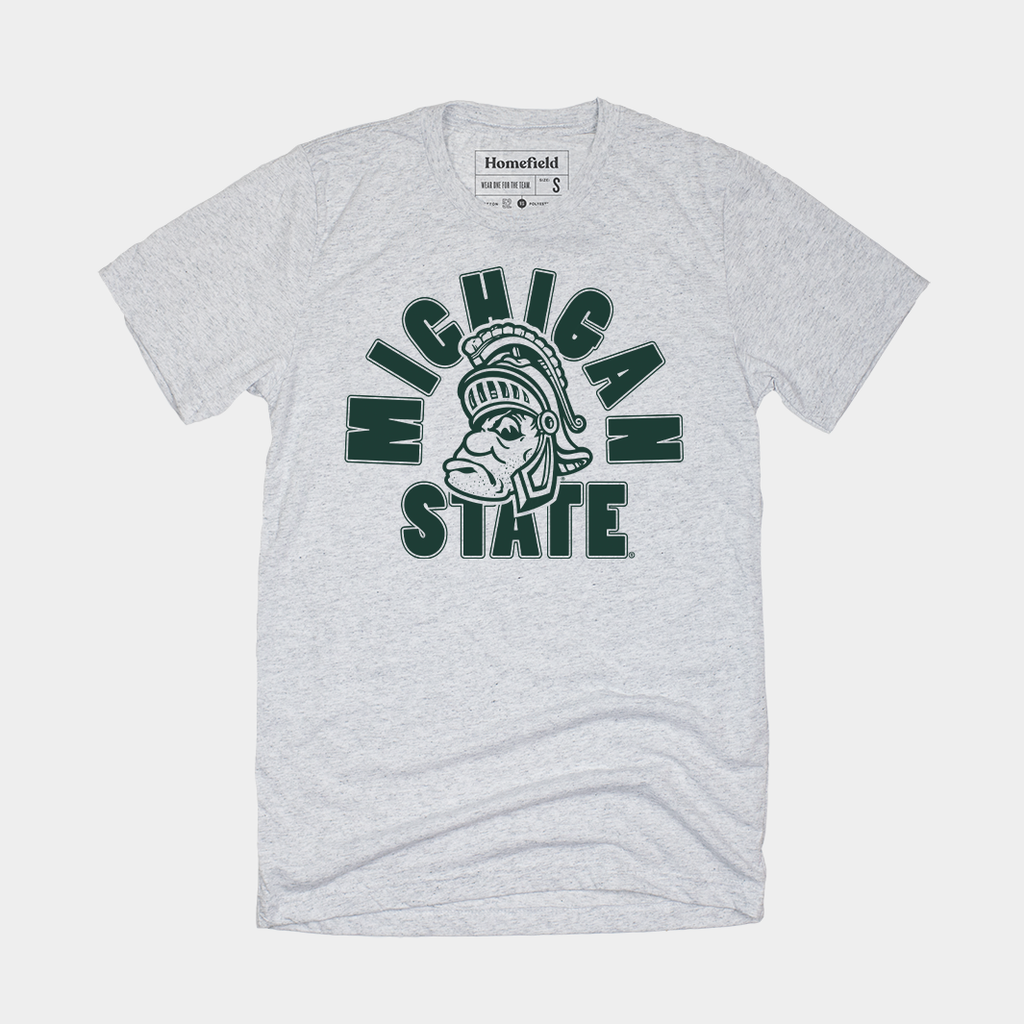 Michigan State Sparty Tee Hoodie, Sweatshirt | PureTeeCo.com (Image 1)