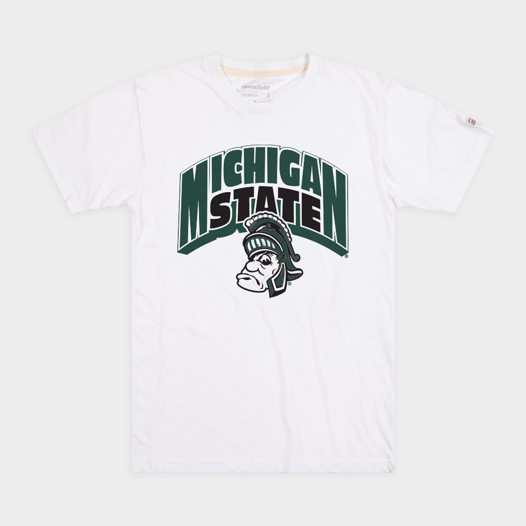 Retro Michigan State Spartans Tee Hoodie, Sweatshirt | PureTeeCo.com