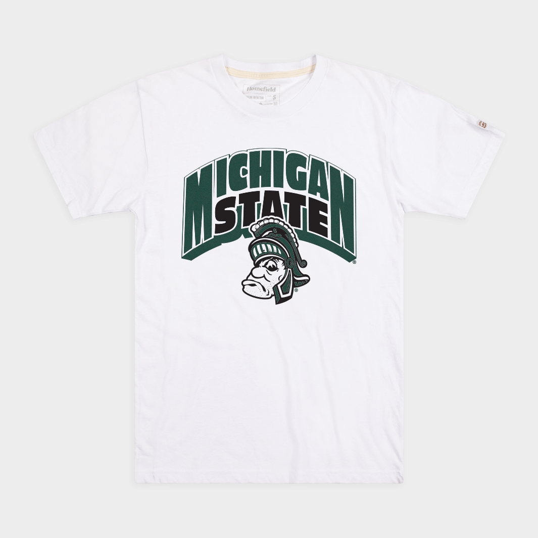 Retro Michigan State Spartans Tee Hoodie, Sweatshirt | PureTeeCo.com