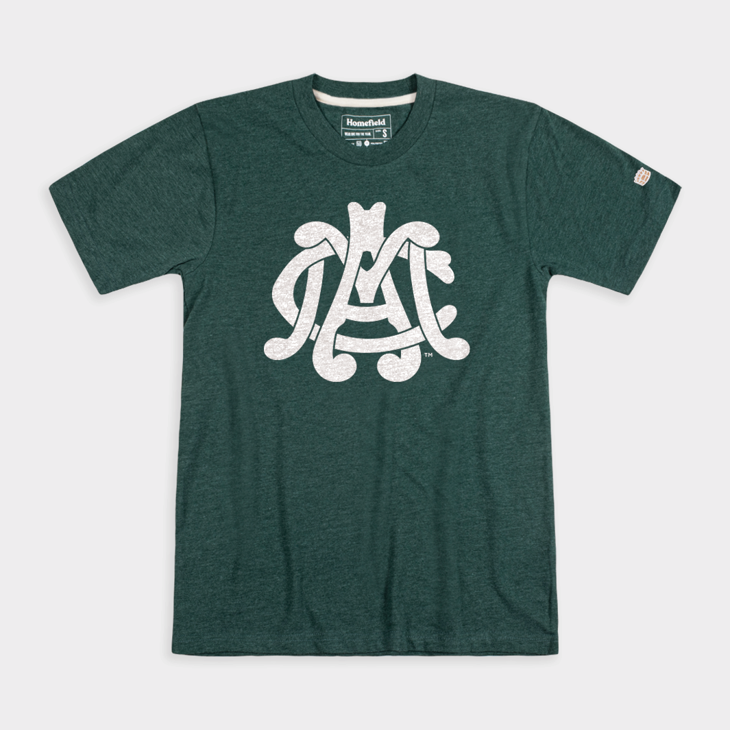 MSU Michigan Agricultural College Vintage Monogram Tee Hoodie, Sweatshirt | PureTeeCo.com