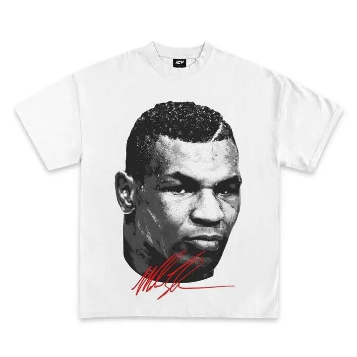MIKE TYSON JUMBO GRAPHIC T-SHIRT Signature Gift Men Women Hoodie, Sweatshirt | PureTeeCo.com