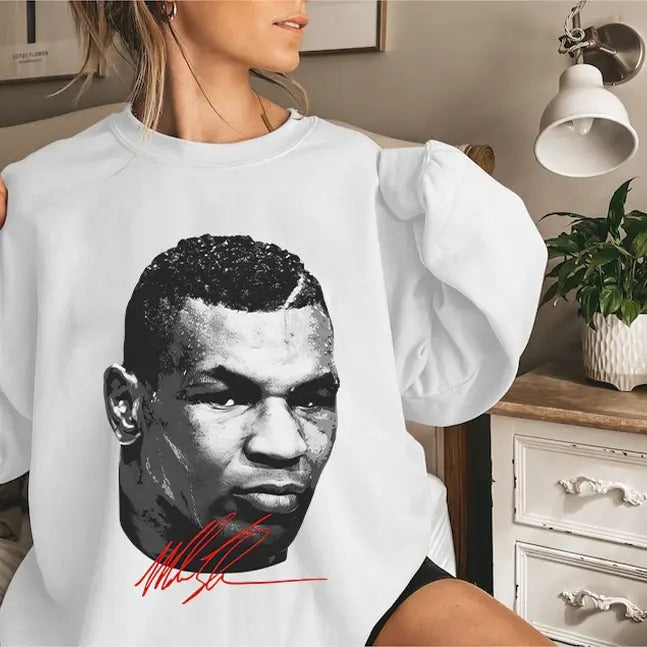 MIKE TYSONN Sweater Tee Hoodie, Sweatshirt | PureTeeCo.com