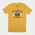 Retro Mizzou Tigers Gold Tee Hoodie, Sweatshirt | PureTeeCo.com