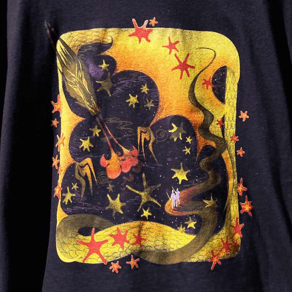 Side Quest Tour T-Shirt Hoodie, Sweatshirt | PureTeeCo.com (Image 2)