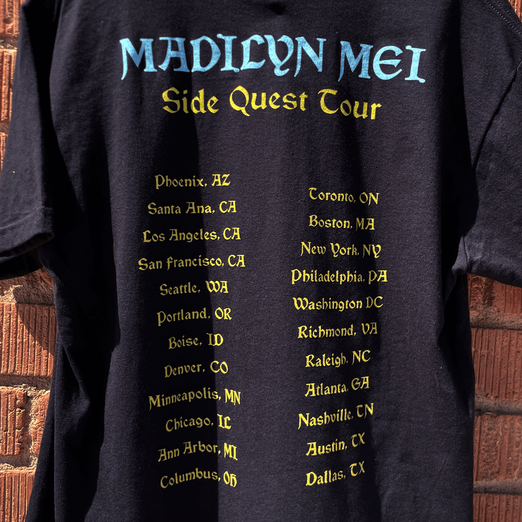 Side Quest Tour T-Shirt Hoodie, Sweatshirt | PureTeeCo.com (Image 5)