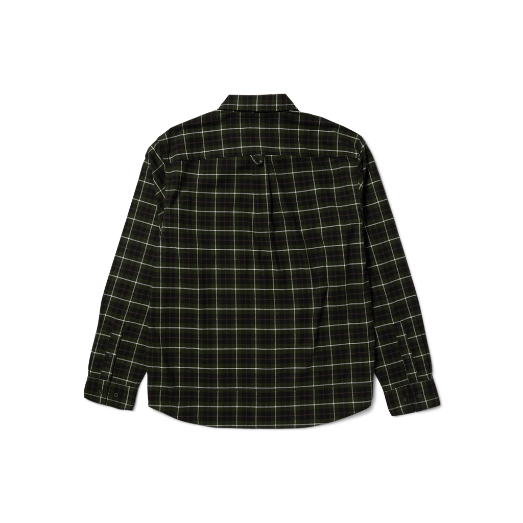 Modal Long Sleeve T-Shirt Plaid Shirt Hoodie, Sweatshirt | PureTeeCo.com (Image 2)
