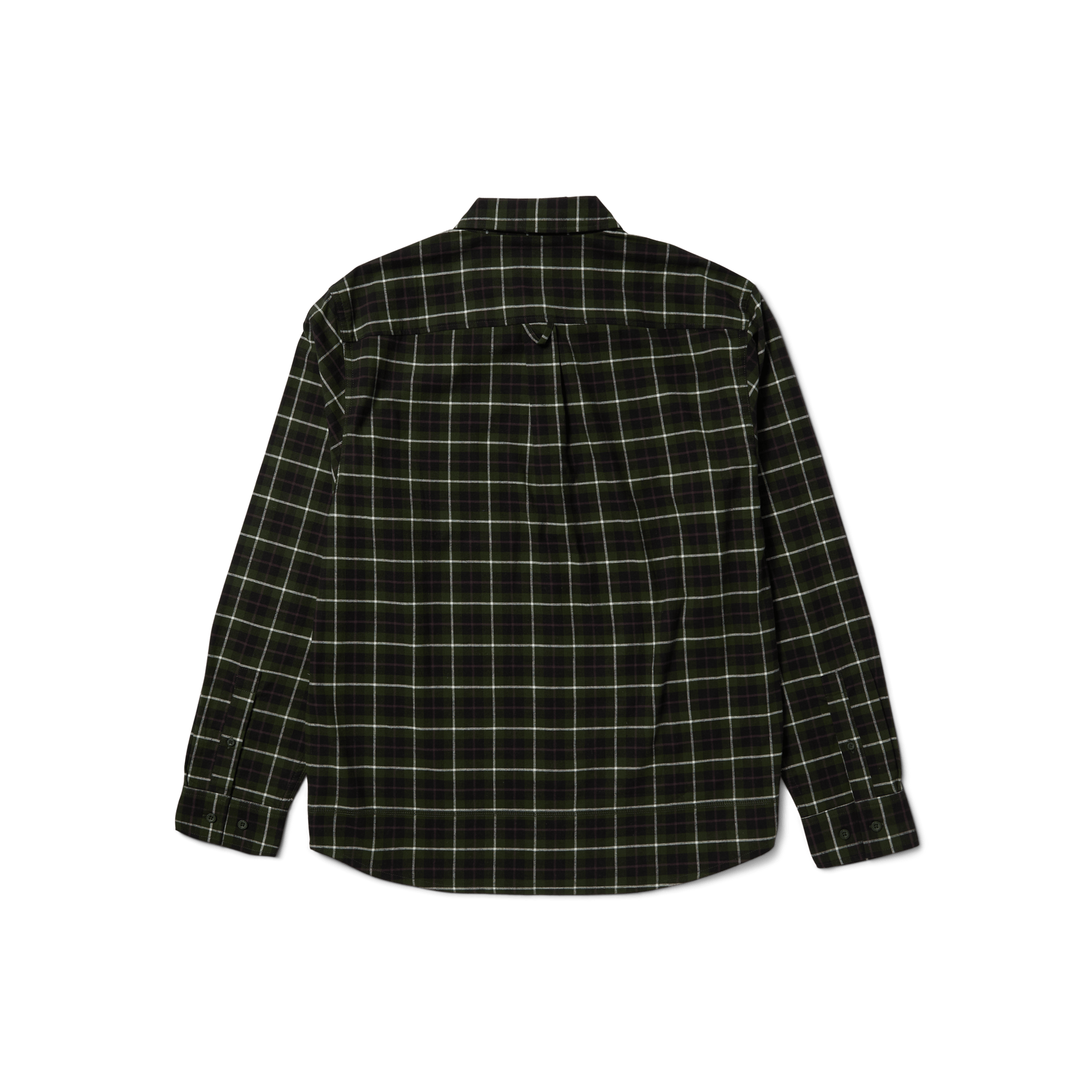 Modal Long Sleeve T-Shirt Plaid Shirt Hoodie, Sweatshirt | PureTeeCo.com (Image 2)