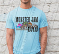 MONSTER JAM DAD TEE Hoodie, Sweatshirt | PureTeeCo.com (Image 1)