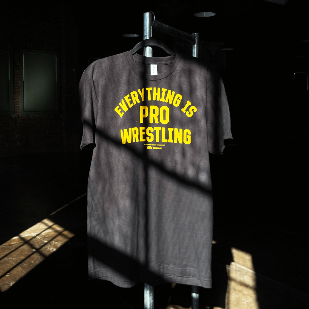 Everything Is Pro Wrestling Black T-Shirt Hoodie, Sweatshirt | PureTeeCo.com (Image 3)