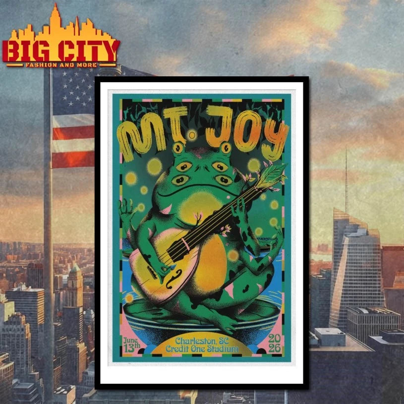 MT. Joy 6-13-2026 Charleston SC Poster shirt
