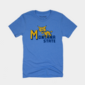 Retro Montana State Tee Hoodie, Sweatshirt | PureTeeCo.com