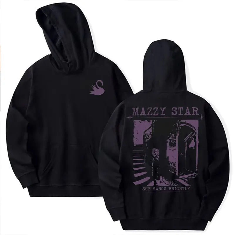 Maazzy Star Hoodie Two-sides, Indie Shirts, Album Inspired, Rock Band 90s Merch, Unisex Sweater Pullover Tee Sweatshirt