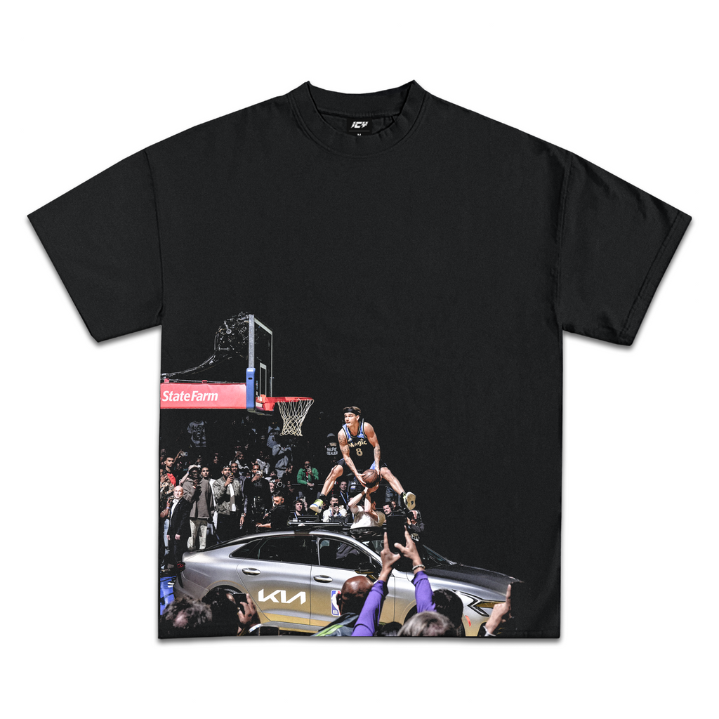 Mac McClung Slam Dunk Contest Graphic T-Shirt Hoodie, Sweatshirt | PureTeeCo.com (Image 1)