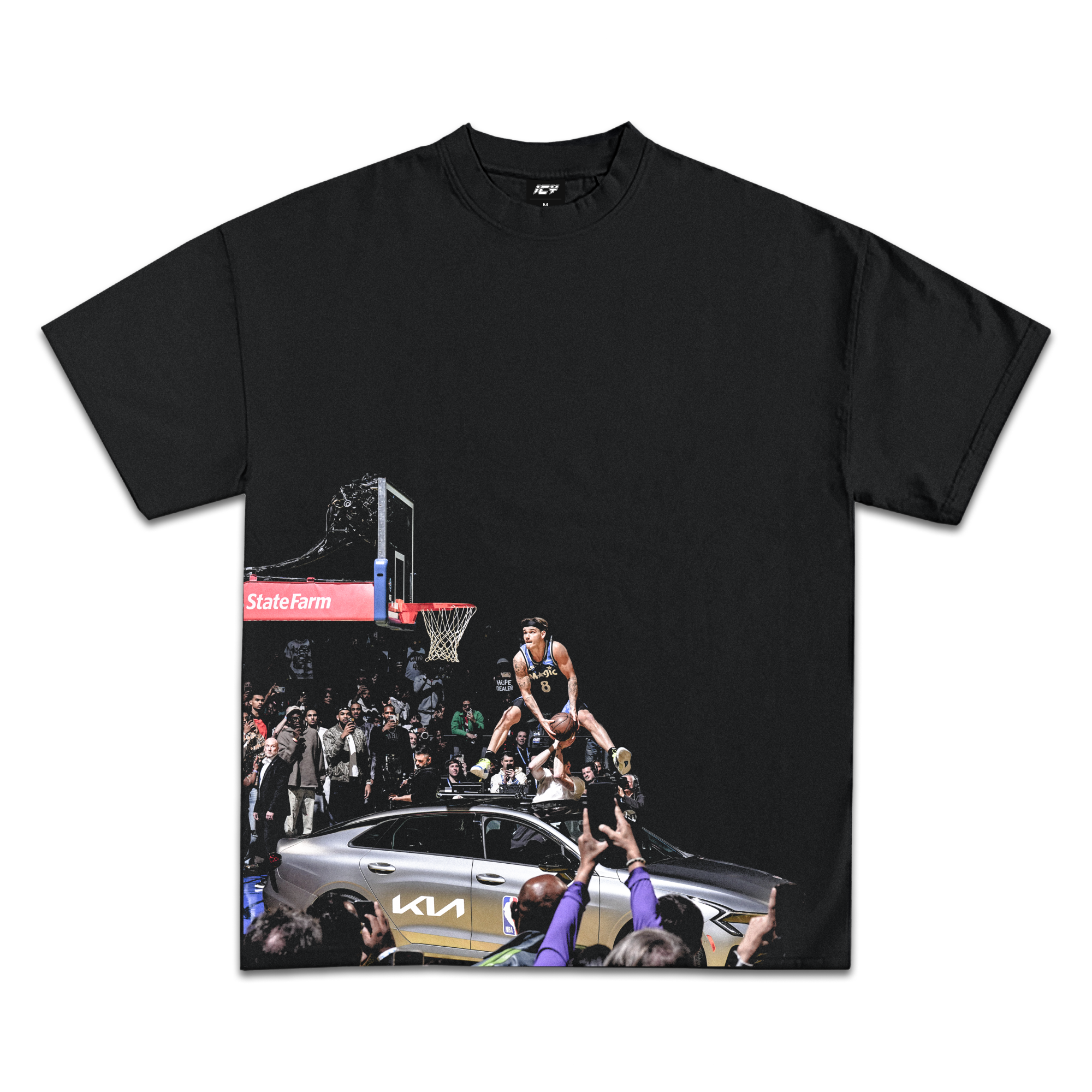 Mac McClung Slam Dunk Contest Graphic T-Shirt Hoodie, Sweatshirt | PureTeeCo.com (Image 1)