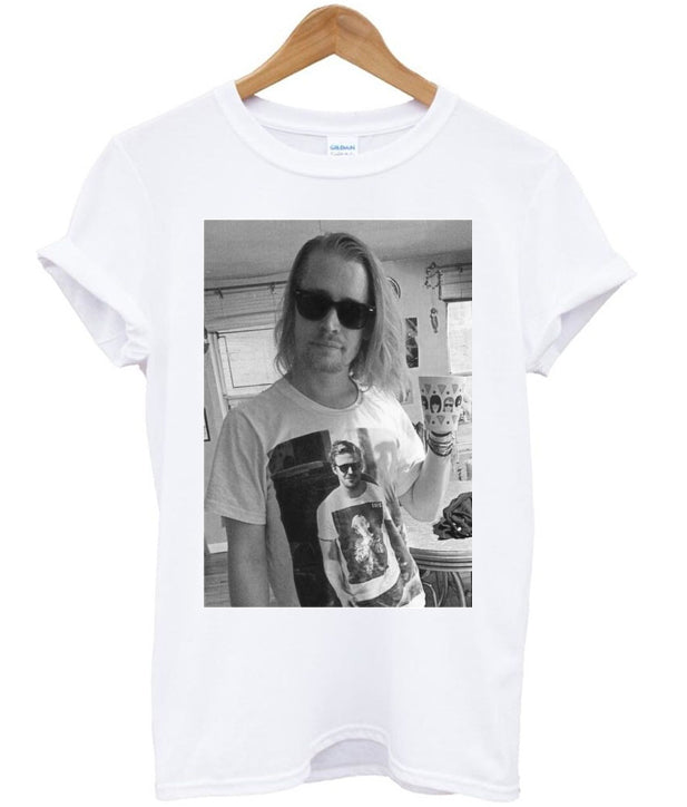 Macaulay Culkin T-shirt Hoodie, Sweatshirt | PureTeeCo.com