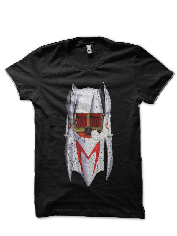 Mach 5 Car Top â€“ Vintage Retro DistressedSpeed Racer â€“ Black T-Shirt Hoodie, Sweatshirt | PureTeeCo.com