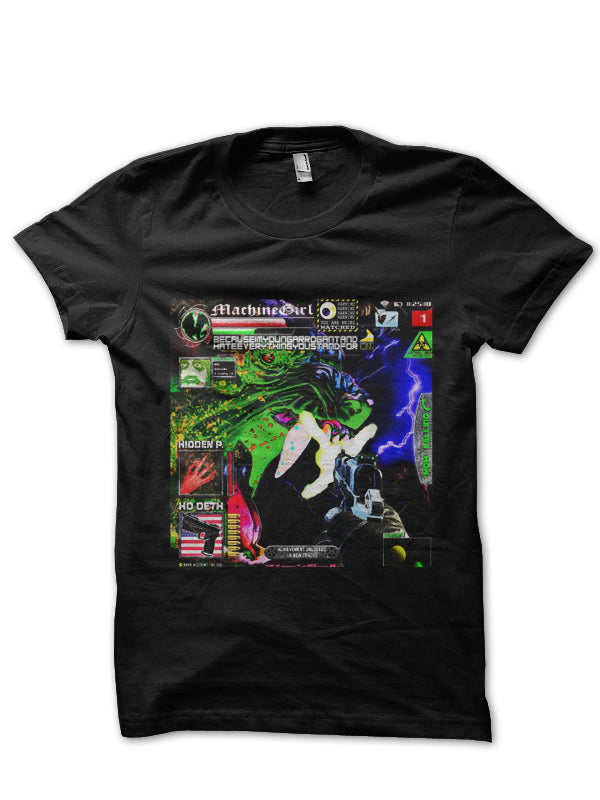 Machine Girl T-Shirt Style001 Hoodie, Sweatshirt | PureTeeCo.com