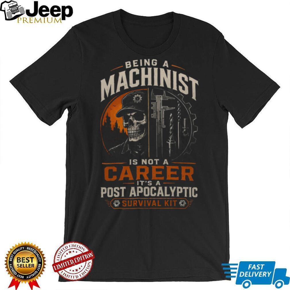 Machinist Post Apocalyptic Survival Kit Skeleton Shirt