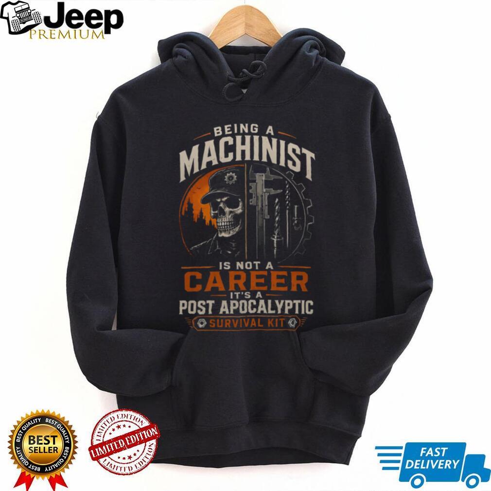 Machinist Post Apocalyptic Survival Kit Skeleton Shirt