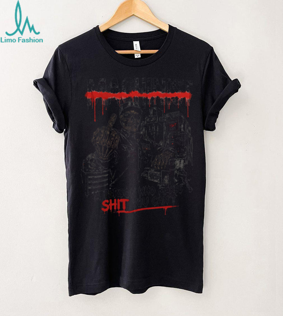 Machinist Skeleton CNC Precision Isn’t Luck Shirt