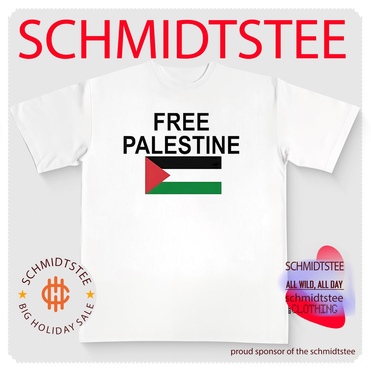 Macklemore Free Palestine flag shirt