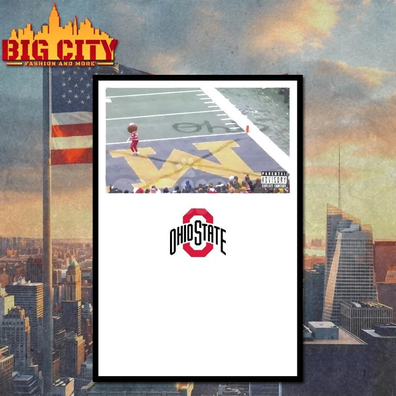 Macos stadium Buckeye Ohio Logo Snow shirt