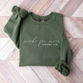 Made for More Sweatshirt, Christian Sweater, Jesus Shirt, Christian Gift T-Shirt, Bible Verse Shirt, Christian Gift,...