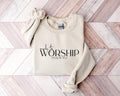 Made to Worship Sweatshirt, Christian Sweatshirt, Minimal Christian Shirt, Bible Verse Shirt, Worship Team Hoodie and...