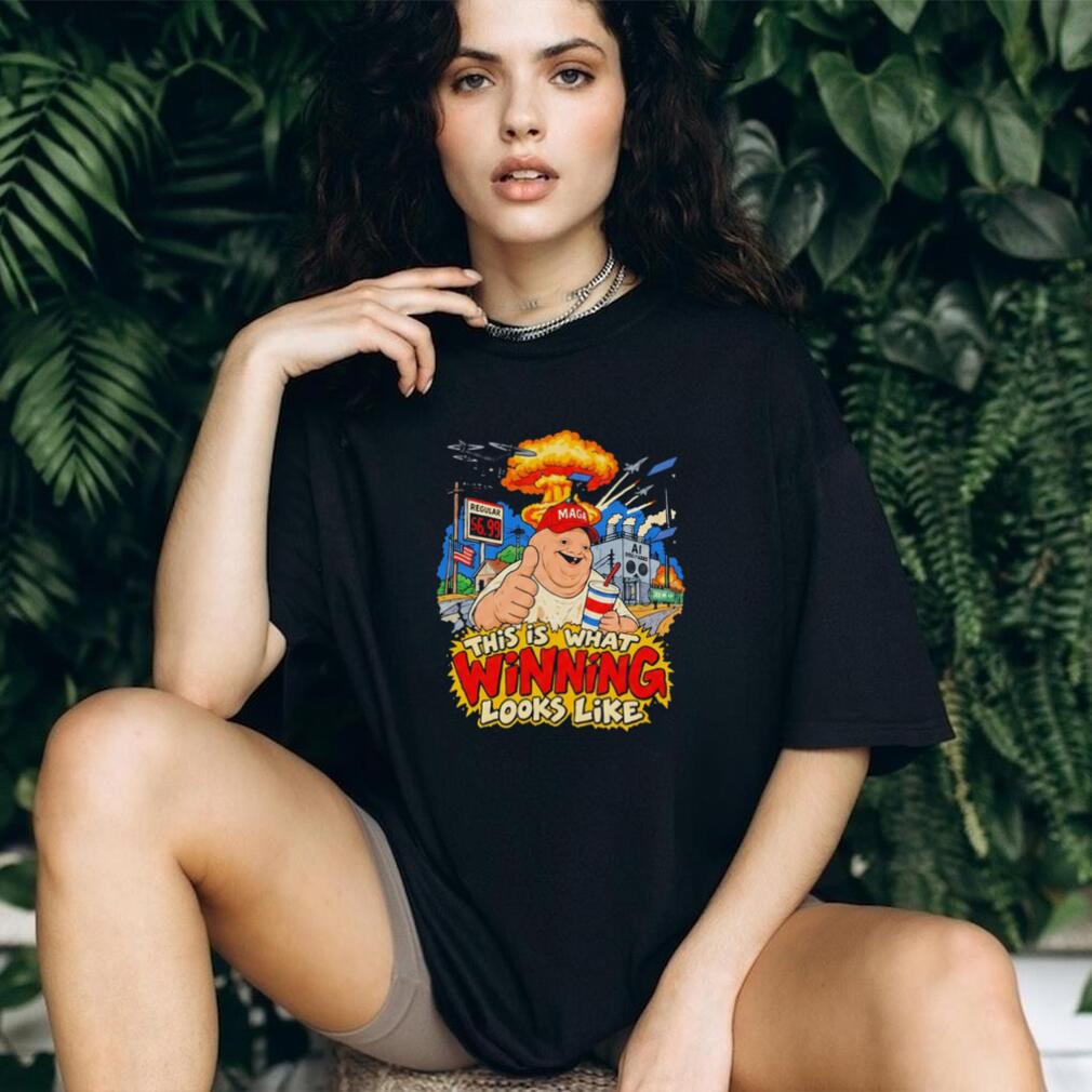 Maga Wojak This Is What Winning Looks Like cartoon shirt