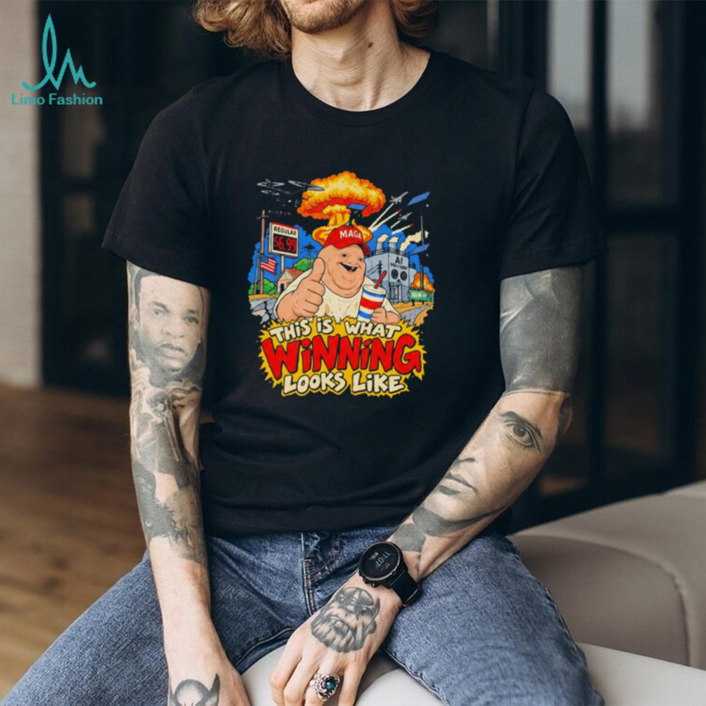 Maga Wojak This Is What Winning Looks Like cartoon shirt