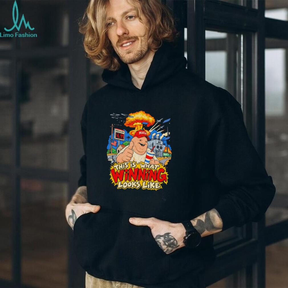 Maga Wojak This Is What Winning Looks Like cartoon shirt