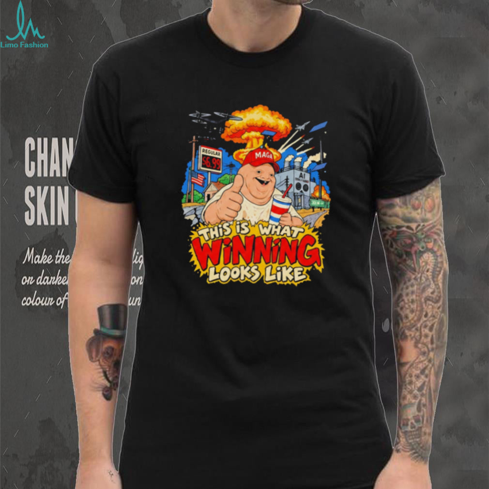 Maga Wojak This Is What Winning Looks Like cartoon shirt