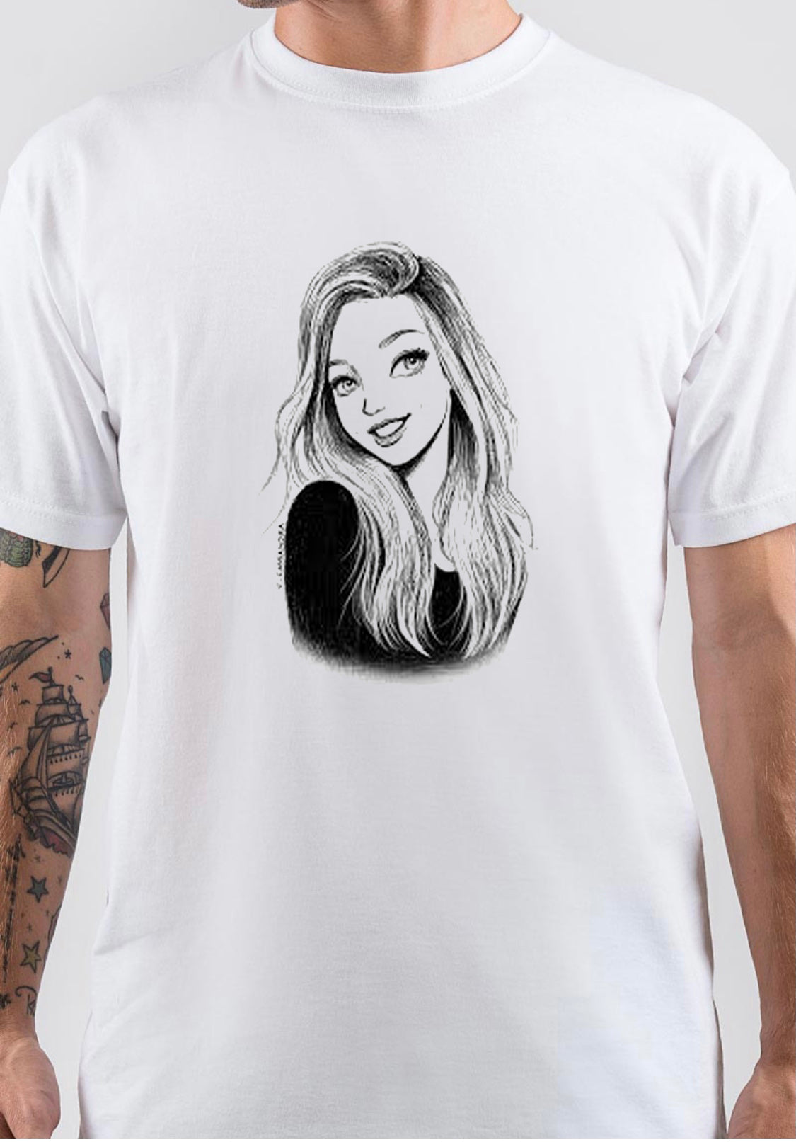 Maggie Lindemann Art T-Shirt Style008 Hoodie, Sweatshirt | PureTeeCo.com